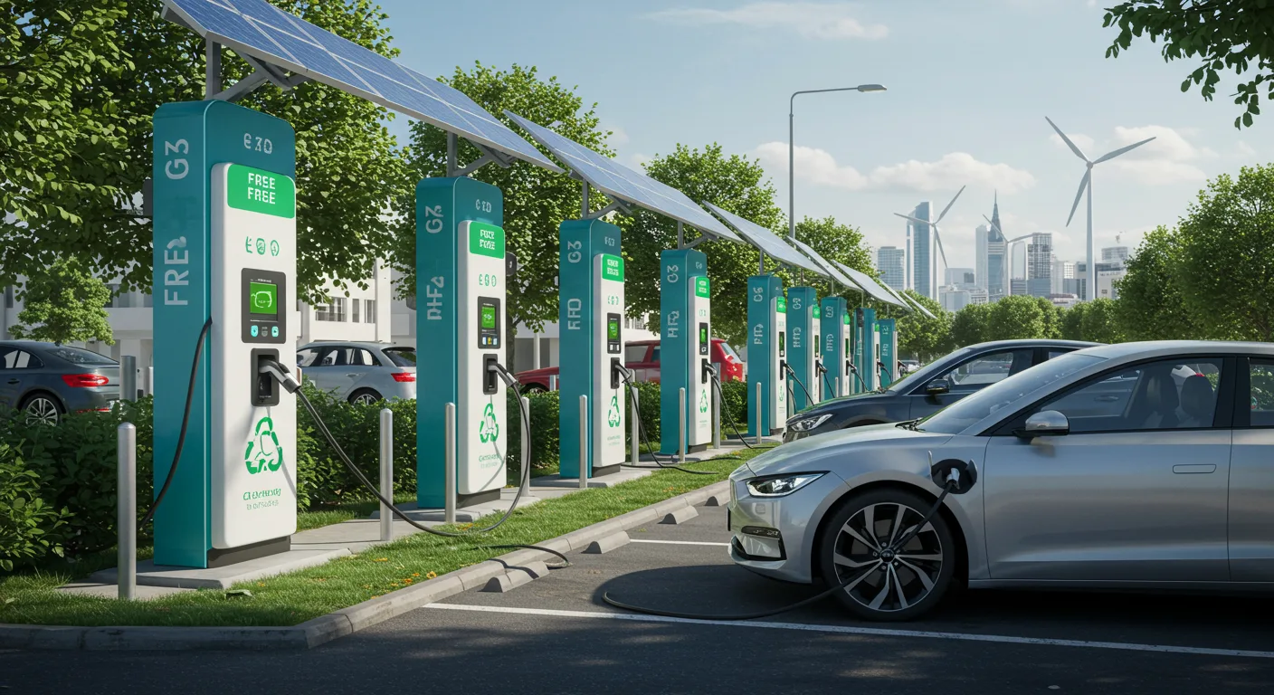 Free electric car charging